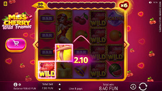 Miss Cherry Wild Frames Gameplay