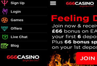 666 Casino Mobile Slots