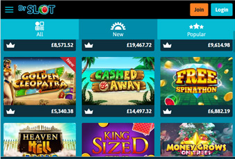 Dr Slot Mobile Slots