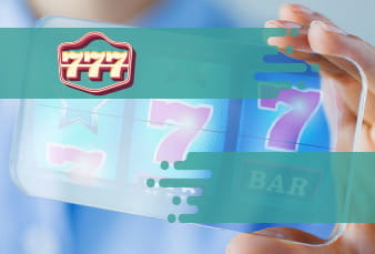 A mobile slot from 777 with a scanable QR code on top