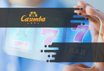 A QR code on top of a mobile slot from Casimba