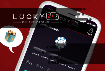 QR Code for Lucky 247 Mobile App