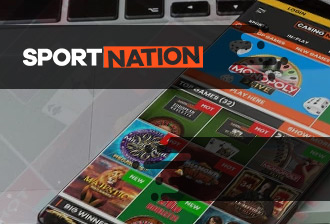 QR Code for Sport Nation Mobile Casino App