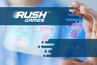 The Rush Games mobile lobby