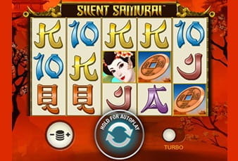 The mobile slot Silent Samurai at Mansion Casino