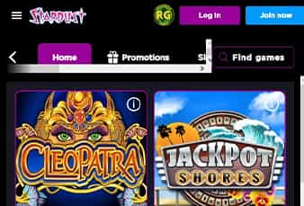 Stardust Casino Mobile Slots Selection