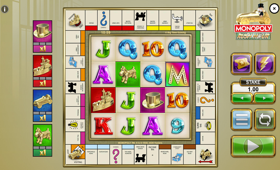Monopoly Rush Hour Demo Game