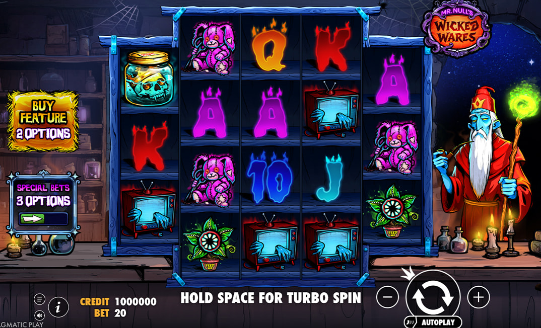 Mr Null's Wicked Wares Demo Game