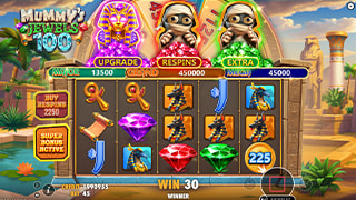 Mummy's Jewels 100 Bonus