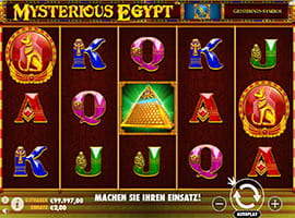 Das Mysterious Egypt Slotspiel