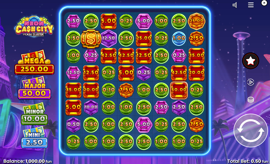 Neon Cash City Demo Game