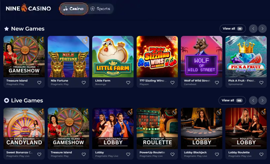 Nine Online Casino