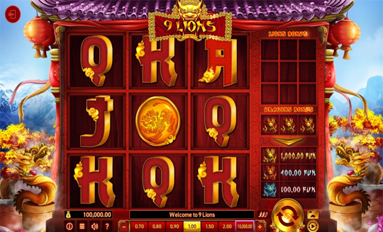 9 Lions Slot