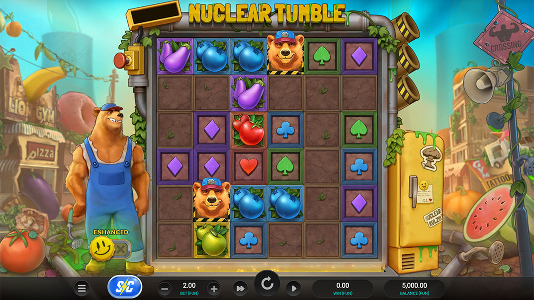 Nuclear Tumble Demo Game