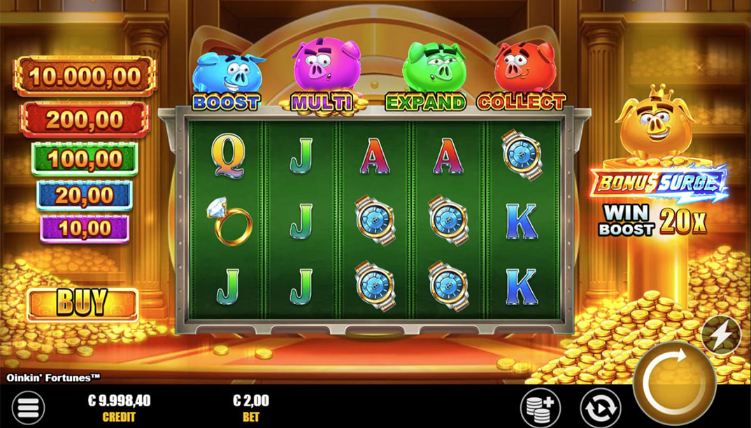 Oinkin' Fortunes Demo Game