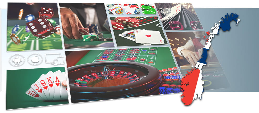 Online casinospill tilgjengelig i Norge