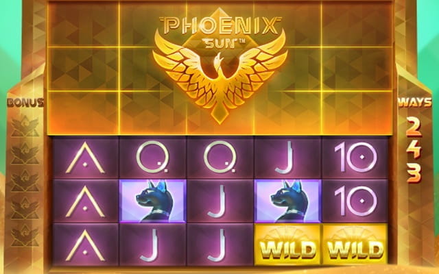 The Phoenix Sun slot game.