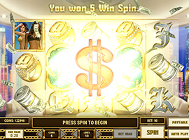 The Win Spins on the Pimped Online Slot