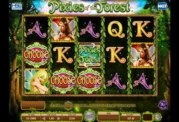 Pixies of The Forest Bonus Games