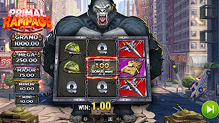 Primal Rampage Bonus