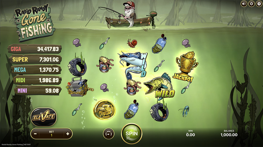 Rabid Randy Gone Fishing Demo Game