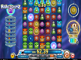 The Quantumeter on the Reactoonz 2 Online Slot