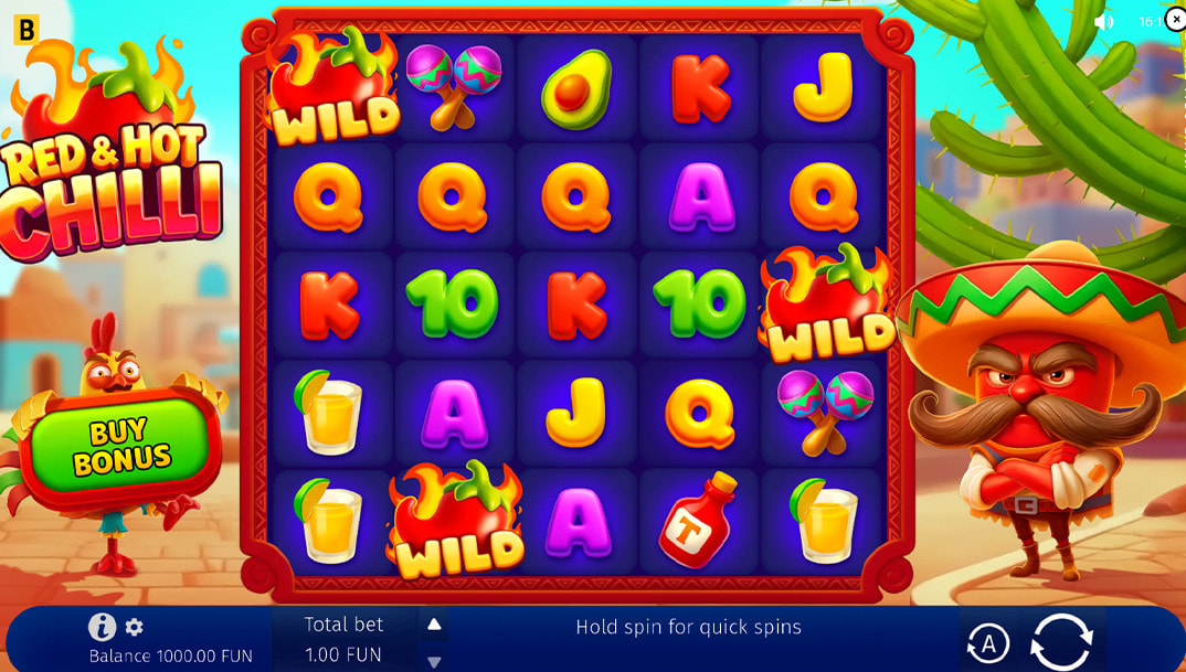 Red & Hot Chilli Demo Game