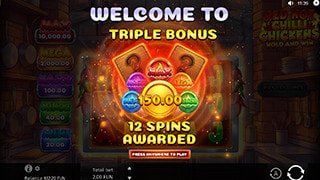 Red Hot Chilli Chickens Bonus