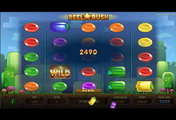 Big Win in NetEnt's Video Slot Reel Rush