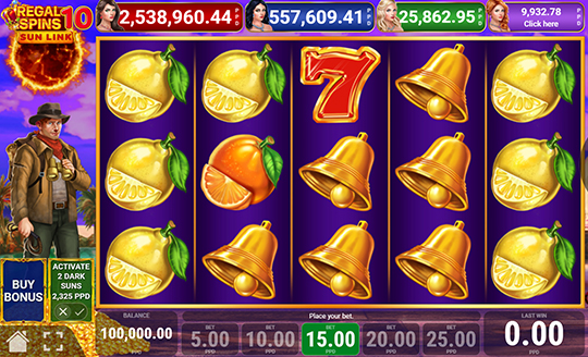 Regal Spins 10 Slot