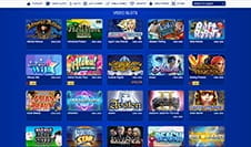 The home page of All British Casino