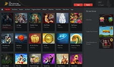 The home page overview of the Hippodrome Casino