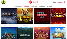 Virgin Casino New Jersey Casino Lobby Desktop