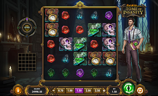 Rich Wilde and the Tome of Insanity slot