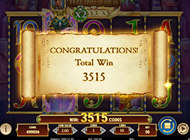 A Big Win on the Rich Wilde and the Amulet of Dead Slot Machine