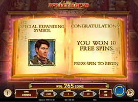 The Free Spins on the Rich Wilde and the Amulet of Dead Online Slot