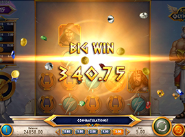 A Big Win on the Rise of Olympus Slot Machine