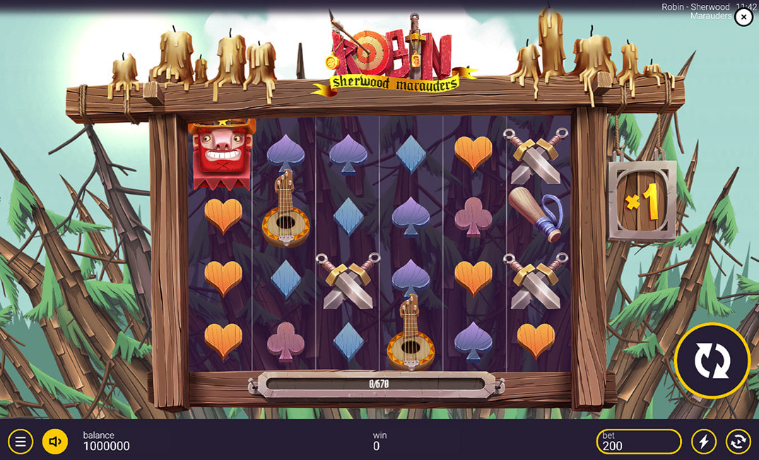 Robin Sherwood Marauders Demo Game