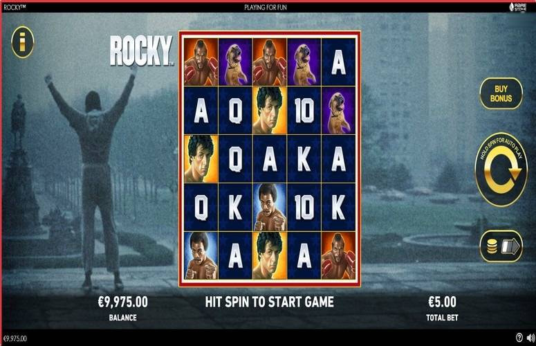 Rocky by Playtech
