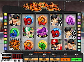 Roller Derby Slot Online Paylines