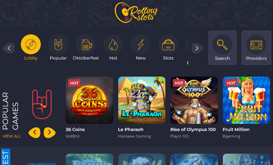 Rolling Slots Casino