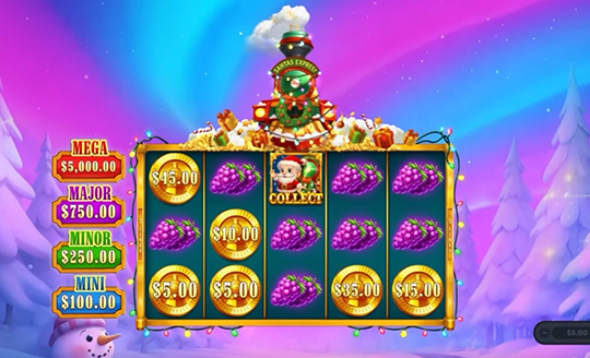 Santa’s Express Hold & Win slot