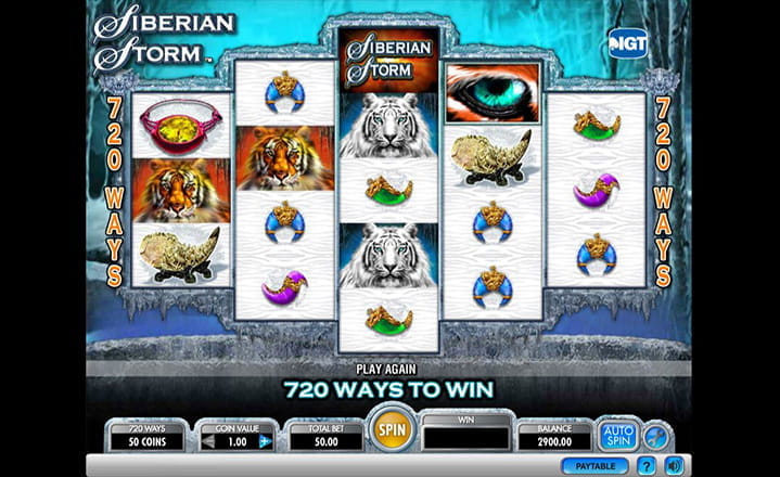 Siberian Storm Slot Game by IGT
