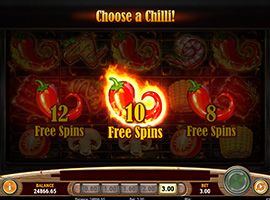 Free Spins on the Sizzling Spins Online Slot
