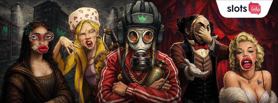 Popular characters in Sneaky Slots games