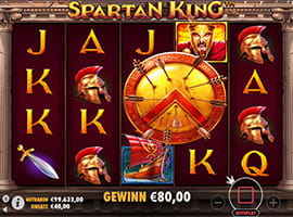 Ein ansehnlicher Gewinn bei Spartan King