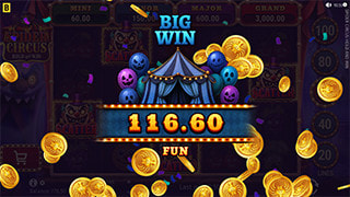 Spider Circus Hold and Win Bonus