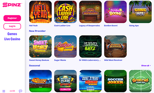Spinz Casino