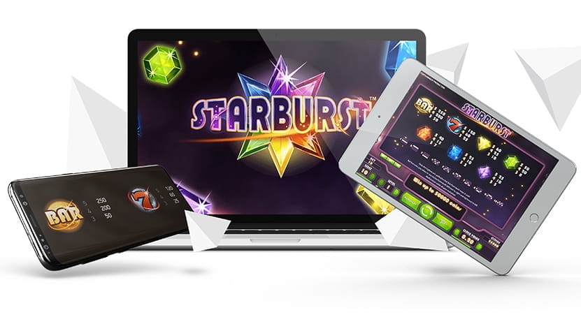 Starburst Slot for Mobile, Desktop and Tablet