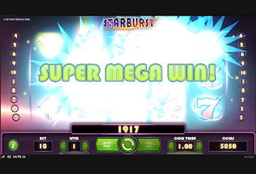 Starburst Super Mega Win